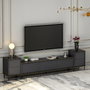 Hanah Home Mueble de TV Antracita
